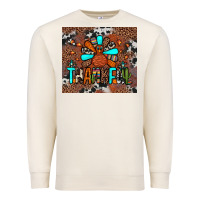 Sandshell thankful turkey png Premium Sweatshirt - JahusDesignShop