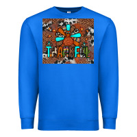 True Royal thankful turkey png Premium Sweatshirt - JahusDesignShop