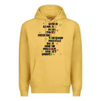 Antique Gold black history Premium Hoodie - MaliasSmallBusiness