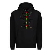 Black black history Premium Hoodie - MaliasSmallBusiness