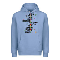 Colony Blue black history Premium Hoodie - MaliasSmallBusiness