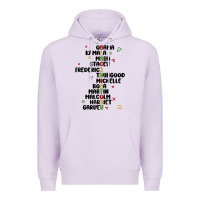 Lilac black history Premium Hoodie - MaliasSmallBusiness