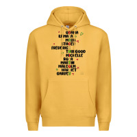 Mustard black history Premium Hoodie - MaliasSmallBusiness