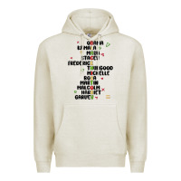 Oatmeal Heather black history Premium Hoodie - MaliasSmallBusiness