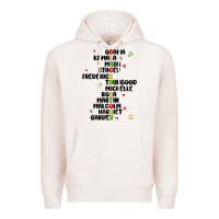 Pale Pink black history Premium Hoodie - MaliasSmallBusiness