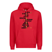 Red black history Premium Hoodie - MaliasSmallBusiness