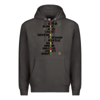 Smoke black history Premium Hoodie - MaliasSmallBusiness