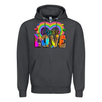 Smoke Choose love Zipper Hoodie - Zillion Design Studio