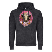Vintage Black v.d lotus and cow Vintage Hoodie - AdoDesignShop