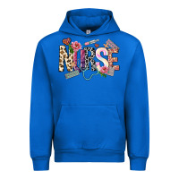 Cobalt nurse Urban Hoodie - NancyCooperArtShop