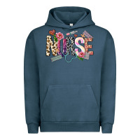 Pigment Midnight Navy nurse Urban Hoodie - NancyCooperArtShop