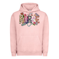 Pigment Salmon nurse Urban Hoodie - NancyCooperArtShop