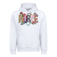 White nurse Urban Hoodie - NancyCooperArtShop