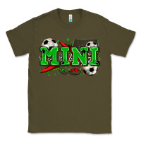Army Green mini soccer Classic Tee - Zillion Design Studio