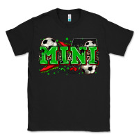 Black mini soccer Classic Tee - Zillion Design Studio
