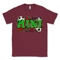 Burgundy mini soccer Classic Tee - Zillion Design Studio