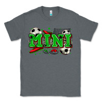 Charcoal Heather mini soccer Classic Tee - Zillion Design Studio