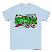 Dusty Blue mini soccer Classic Tee - Zillion Design Studio