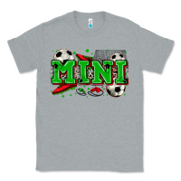 Heather Grey mini soccer Classic Tee - Zillion Design Studio