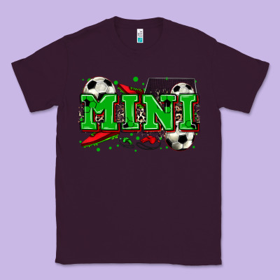Mini Soccer Classic Tee Designed By Zillion Design Studio
