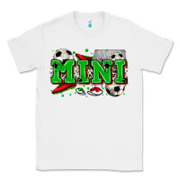 White mini soccer Classic Tee - Zillion Design Studio