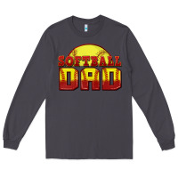 Smoke softball dad Long Sleeve Tee - Zillion Design Studio