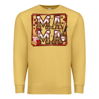Antique Gold baseball mama Premium Sweatshirt - Jasminsmagicworld