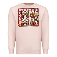 Pale Pink baseball mama Premium Sweatshirt - Jasminsmagicworld