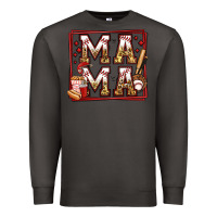 Smoke baseball mama Premium Sweatshirt - Jasminsmagicworld