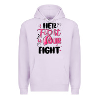Lilac her fight is our fight Premium Hoodie - MaliasSmallBusiness