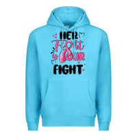 Ocean Blue her fight is our fight Premium Hoodie - MaliasSmallBusiness