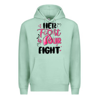Seafoam her fight is our fight Premium Hoodie - MaliasSmallBusiness