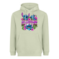 Matcha preview flower stitch 2nd grade Heavyweight Hoodie - AdoDesignShop