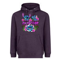 Preview Flower Stitch 2nd Grade Heavyweight Hoodie | Teevron