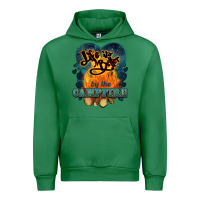 Emerald life is better by the campfire Urban Hoodie - NancyCooperArtShop