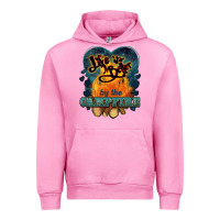 Fuchsia Pink life is better by the campfire Urban Hoodie - NancyCooperArtShop