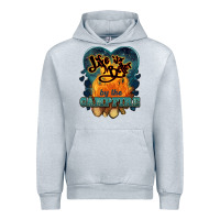 Heather Grey life is better by the campfire Urban Hoodie - NancyCooperArtShop