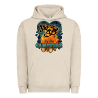 Pigment French Oak life is better by the campfire Urban Hoodie - NancyCooperArtShop