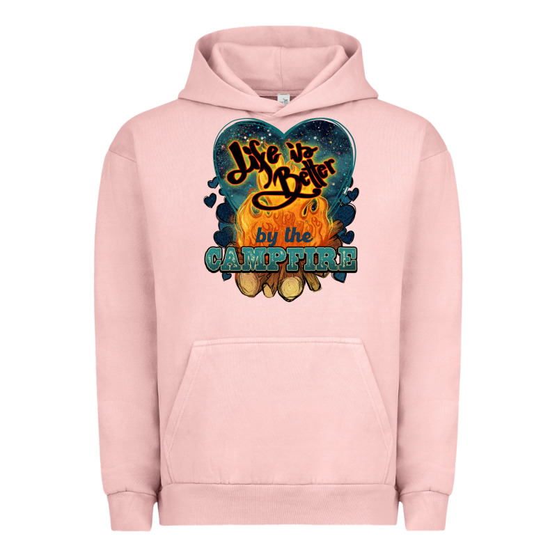 Life Is Better By The Campfire Urban Hoodie by NancyCooperArtShop | Teevron
