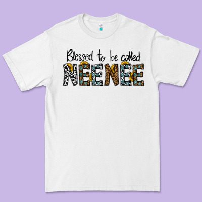 Blessed To Be Called Neenee Premium Tee Designed By Cowhidedigitalart