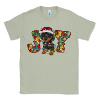 Matcha dachshund puppy christmas joy Classic Tee - RanaPortraitStore