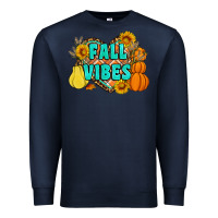 Navy fall vibes Premium Sweatshirt - Artiststas