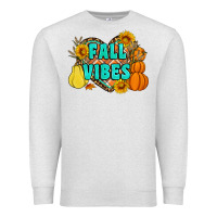 Oatmeal Heather fall vibes Premium Sweatshirt - Artiststas
