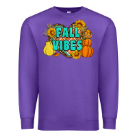 Purple fall vibes Premium Sweatshirt - Artiststas