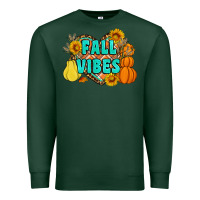 Sports Green fall vibes Premium Sweatshirt - Artiststas