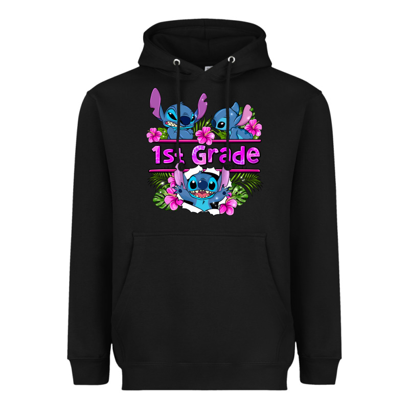 Preview Flower Stitch 1st Grade Heavyweight Hoodie by AdoDesignShop | Teevron