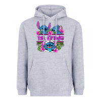 Heather Grey preview flower stitch 1st grade Heavyweight Hoodie - AdoDesignShop
