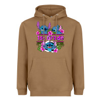 Toasted Coconut preview flower stitch 1st grade Heavyweight Hoodie - AdoDesignShop