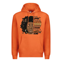 Carrot afro woman smart loved powerful Premium Hoodie - MaliasSmallBusiness