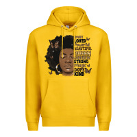 Lemon afro woman smart loved powerful Premium Hoodie - MaliasSmallBusiness